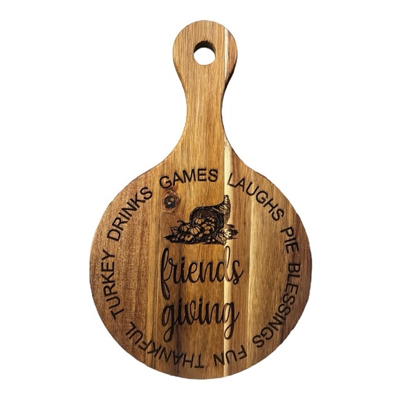 Engraved charcuterie/bread/chopping board - Picture 1 of 4
